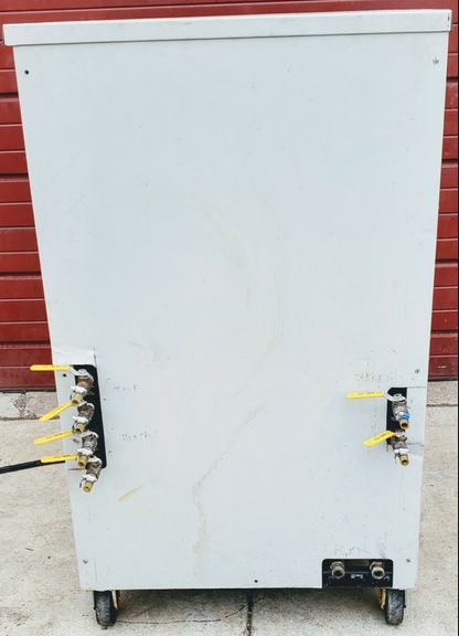 HASKRIS DUAL PUMP WATER CHILLER FLOWMETER HEAT EXCHANGER RECIRCULATING FREE SHIP