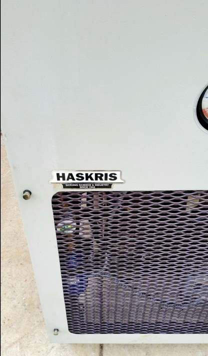 HASKRIS DUAL PUMP WATER CHILLER FLOWMETER HEAT EXCHANGER RECIRCULATING FREE SHIP