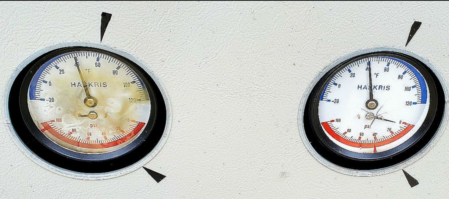 HASKRIS DUAL PUMP WATER CHILLER FLOWMETER HEAT EXCHANGER RECIRCULATING FREE SHIP