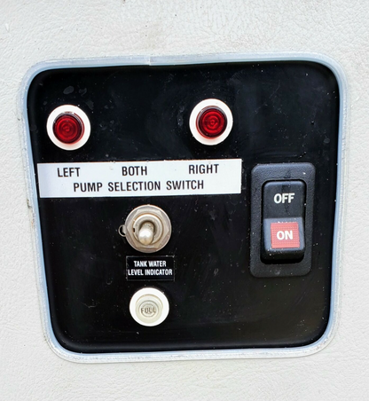 HASKRIS DUAL PUMP WATER CHILLER FLOWMETER HEAT EXCHANGER RECIRCULATING FREE SHIP