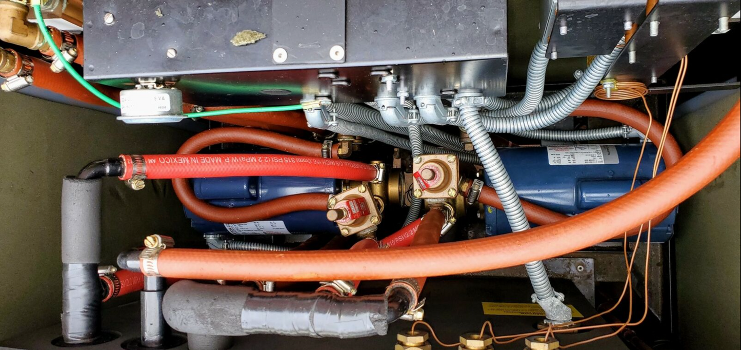 HASKRIS DUAL PUMP WATER CHILLER FLOWMETER HEAT EXCHANGER RECIRCULATING FREE SHIP