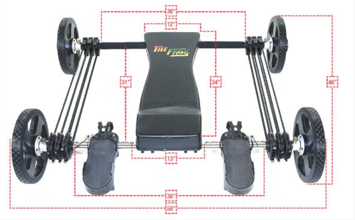 THE FROG FITNESS TOTAL BODY FULL CORE TRAINING EXERCISE EQUIPMENT FREE SHIPPING