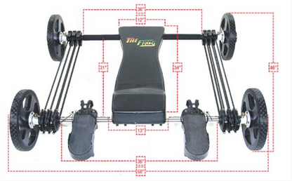 THE FROG FITNESS TOTAL BODY FULL CORE TRAINING EXERCISE EQUIPMENT FREE SHIPPING