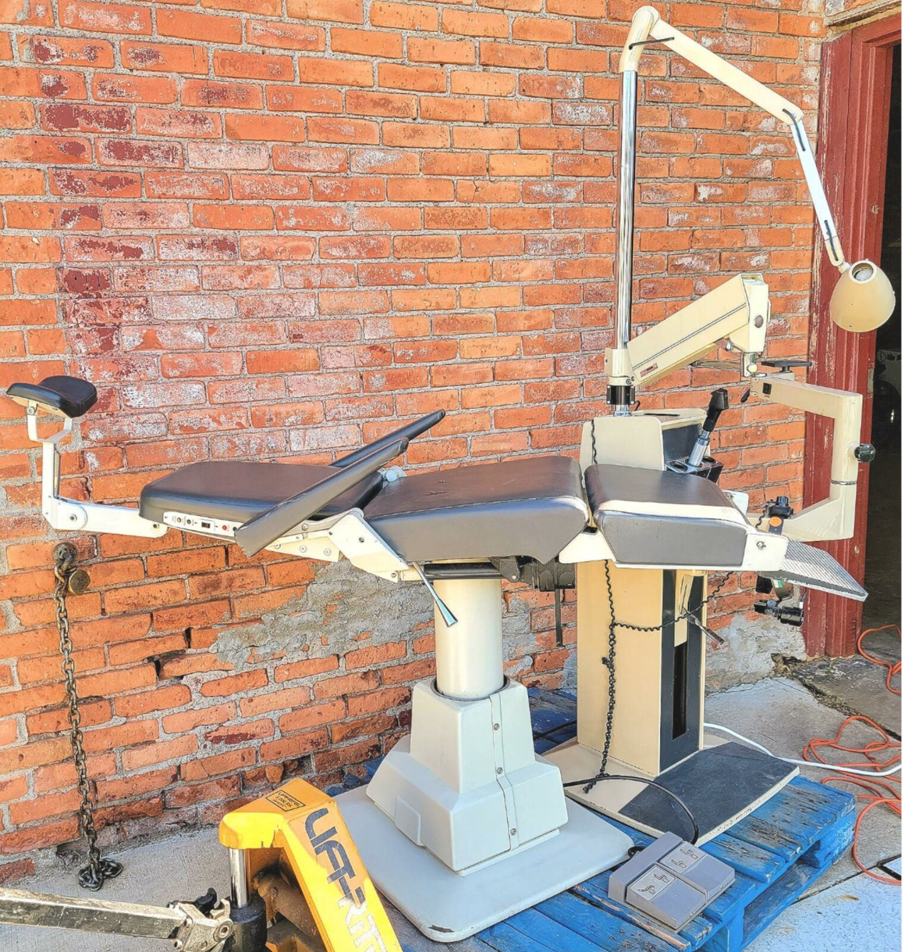 RELIANCE 7000HFC OPHTHALMOL POWER EXAM CHAIR 90DAYWARRANTY WATCH VIDEO FREE SHIP