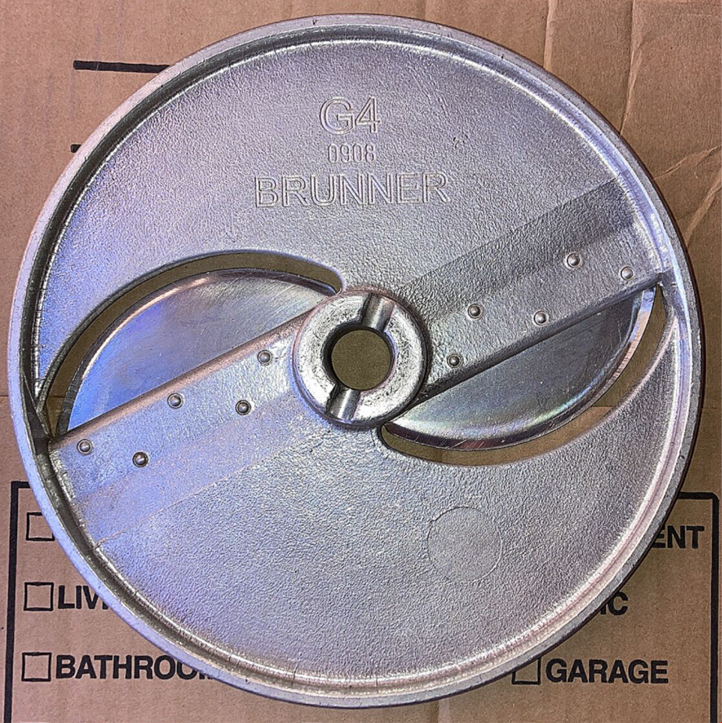 BRUNNER ANLIKER XL COMMERCIAL FOOD CHOPPER PIPER wNEW BLADE WATCHVIDEO FREE SHIP