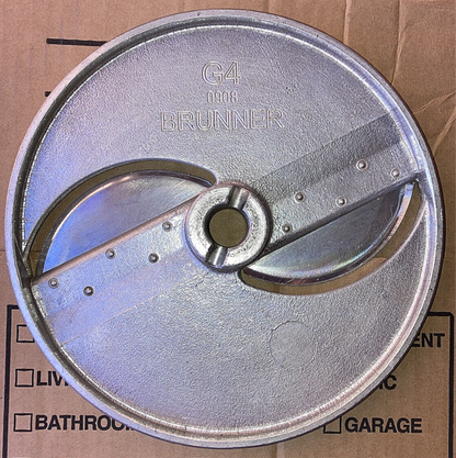 BRUNNER ANLIKER XL COMMERCIAL FOOD CHOPPER PIPER wNEW BLADE WATCHVIDEO FREE SHIP