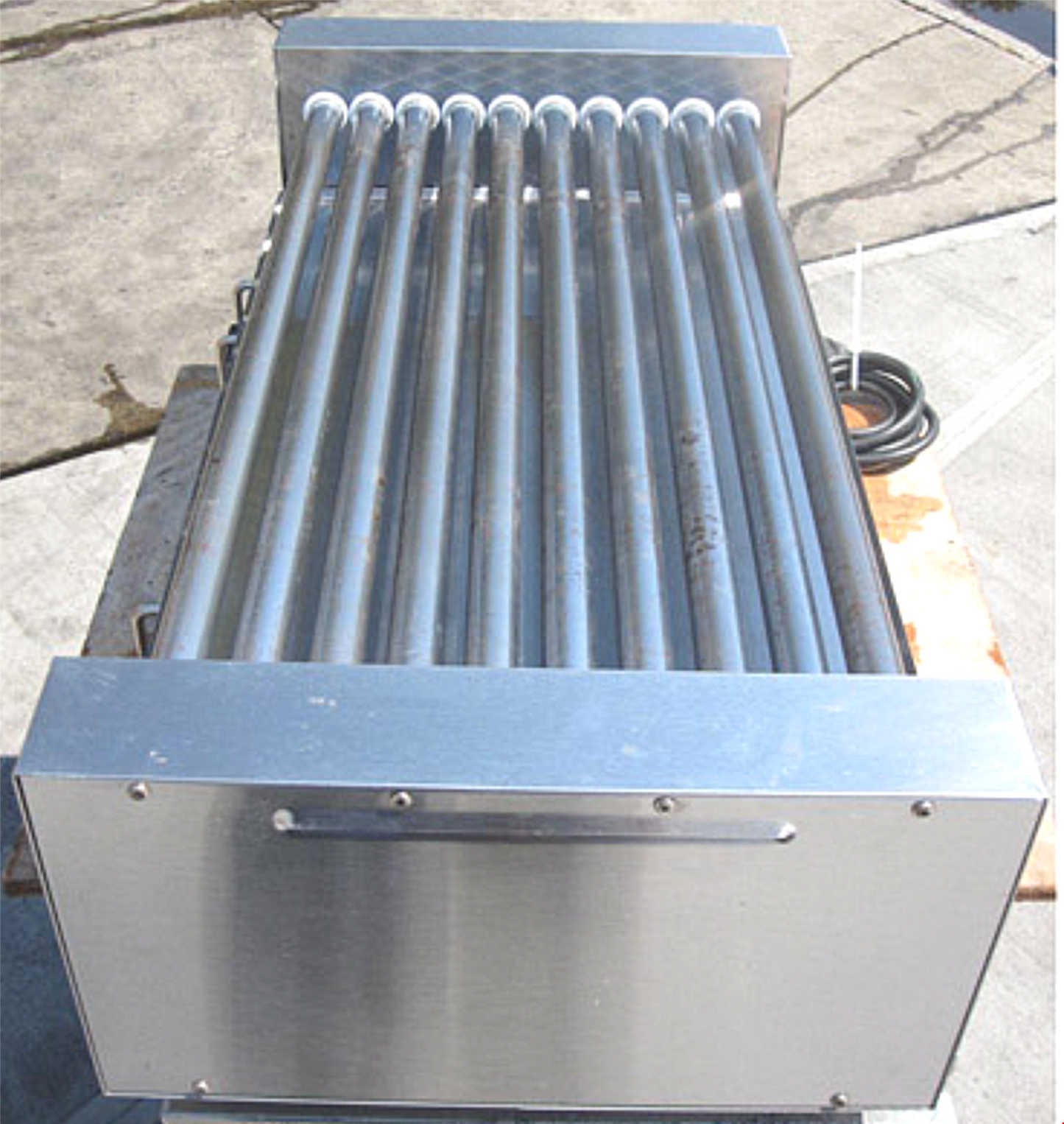 STAR MODEL 45 DOUBLE DECK HOT DOG ROLLER with HOOD WATCH VIDEO FREE SHIPPING