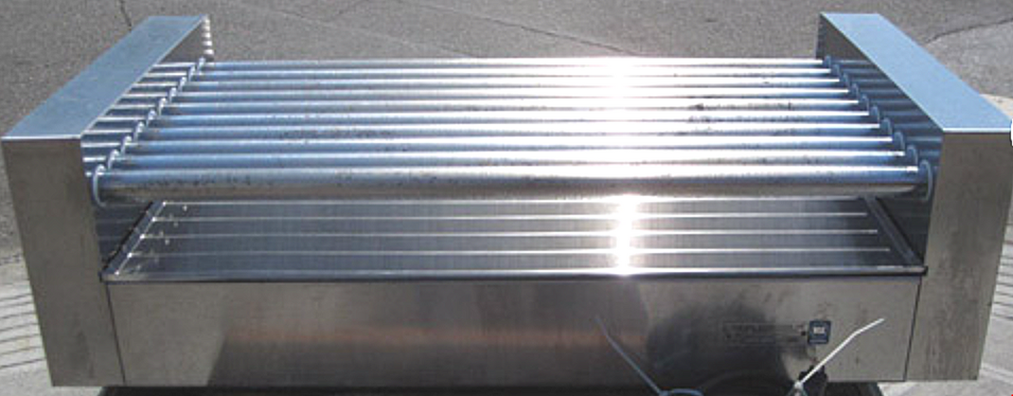 STAR MODEL 45 DOUBLE DECK HOT DOG ROLLER with HOOD WATCH VIDEO FREE SHIPPING