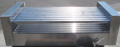 STAR MODEL 45 DOUBLE DECK HOT DOG ROLLER with HOOD WATCH VIDEO FREE SHIPPING