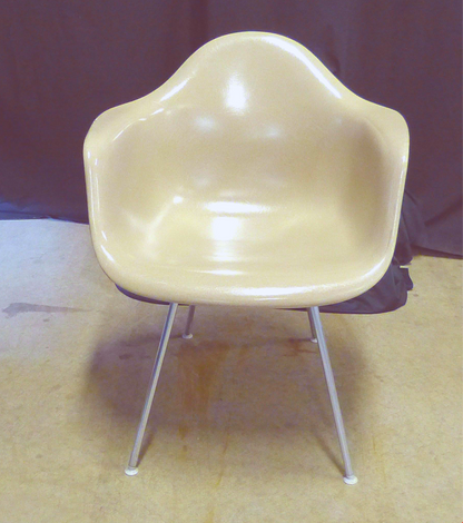 6 1980's VINTAGE CHARLES EAMES HERMAN MILLER FIBERGLASS SHELL ARMCHAIRS FREESHIP