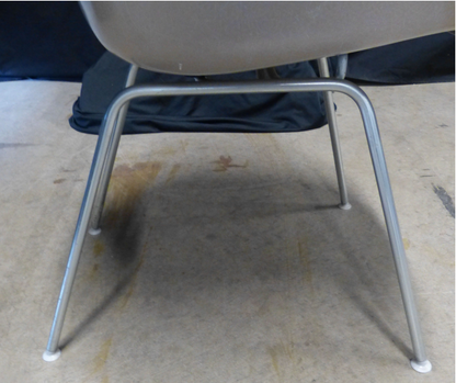 6 1980's VINTAGE CHARLES EAMES HERMAN MILLER FIBERGLASS SHELL ARMCHAIRS FREESHIP