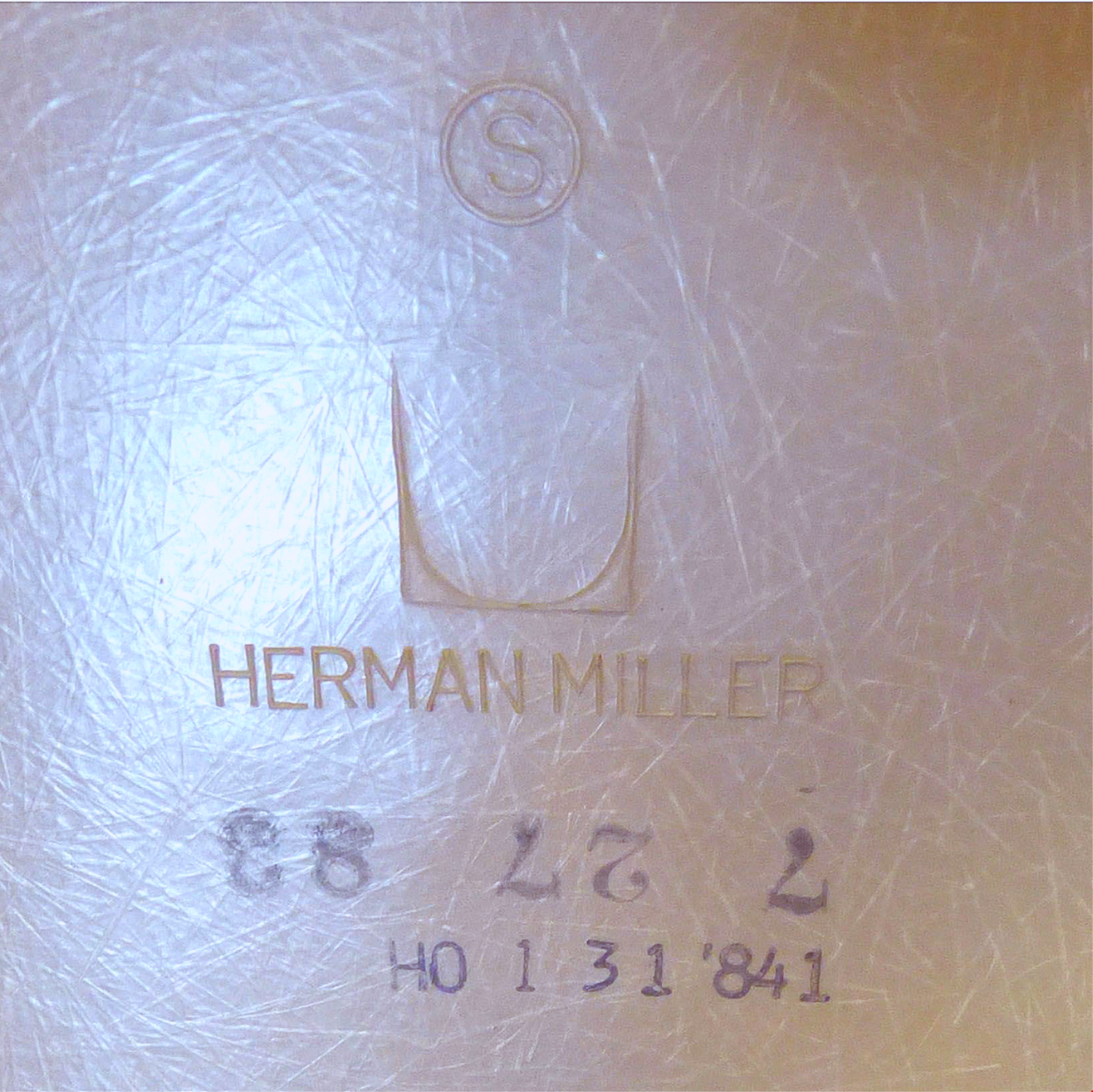 6 1980's VINTAGE CHARLES EAMES HERMAN MILLER FIBERGLASS SHELL ARMCHAIRS FREESHIP