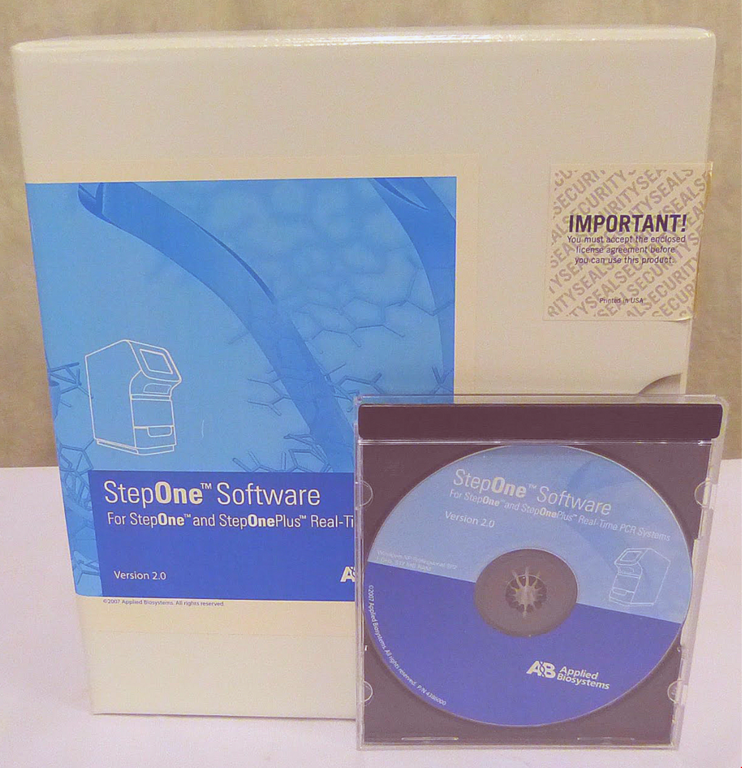 Applied Biosystems StepOnePlus 96Well PCR Thermocycler "90DAYWARRANTY" FREE SHIP