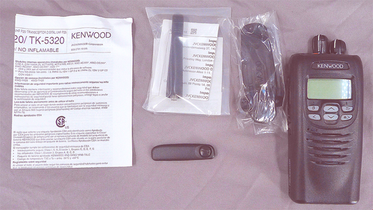 Kenwood NX-300K2 NEXEDGE Radio Digital UHF/FM Handheld Radio No Battery FREESHIP