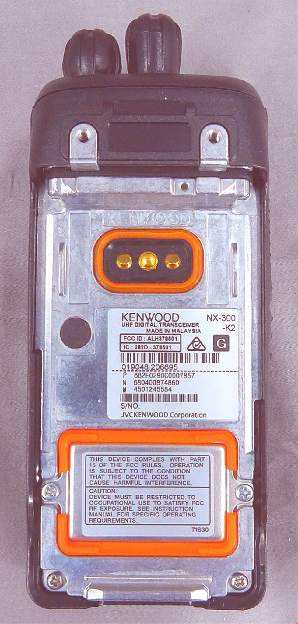 Kenwood NX-300K2 NEXEDGE Radio Digital UHF/FM Handheld Radio No Battery FREESHIP