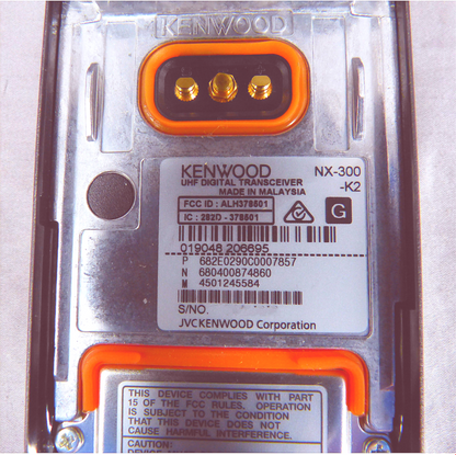 Kenwood NX-300K2 NEXEDGE Radio Digital UHF/FM Handheld Radio No Battery FREESHIP