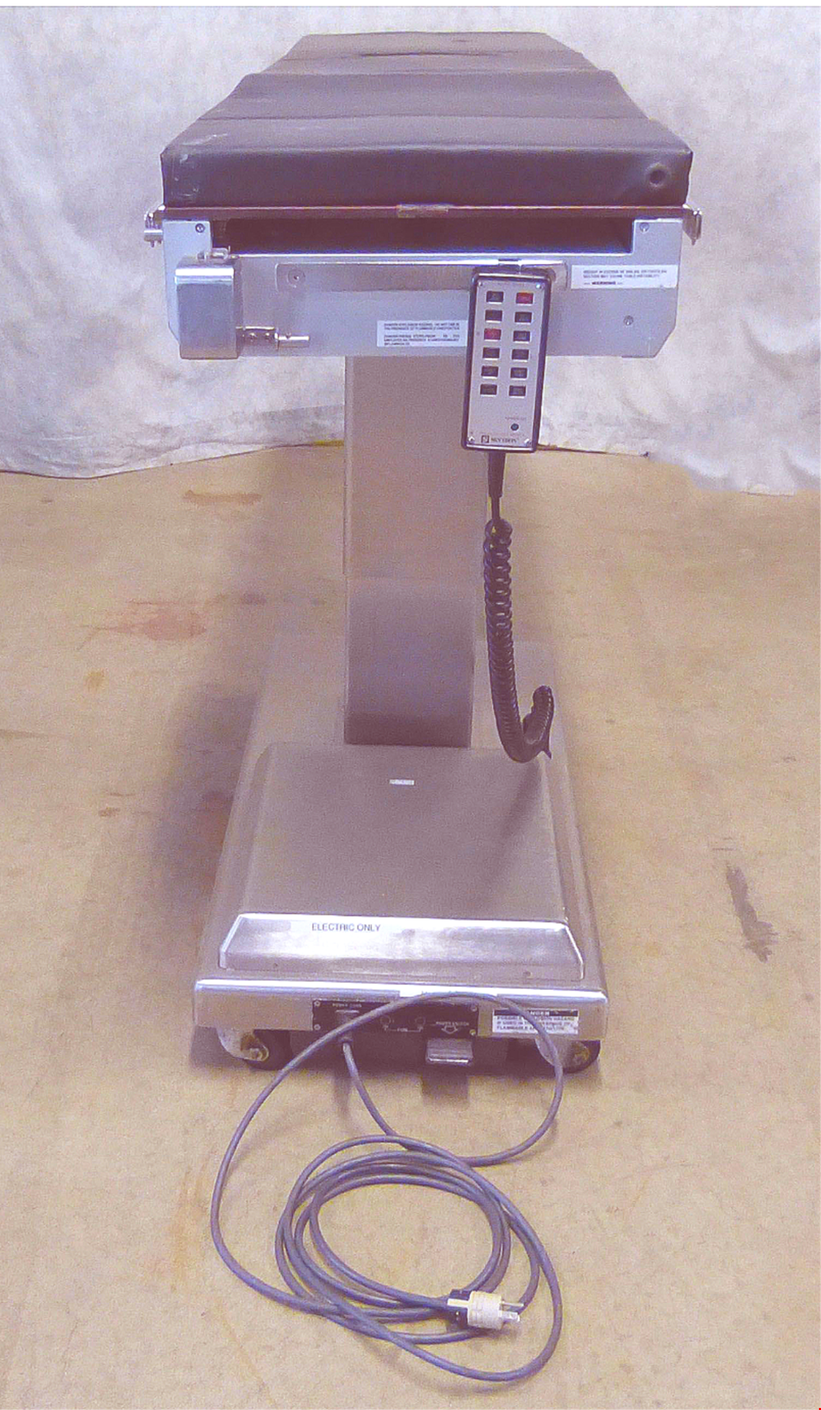 SKYTRON 3100 MEDICAL SURGERY POWER TABLE 500lbCapac +2STERIS ARMBOARD WATCHVIDEO