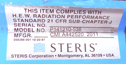 SKYTRON 3100 MEDICAL SURGERY POWER TABLE 500lbCapac +2STERIS ARMBOARD WATCHVIDEO