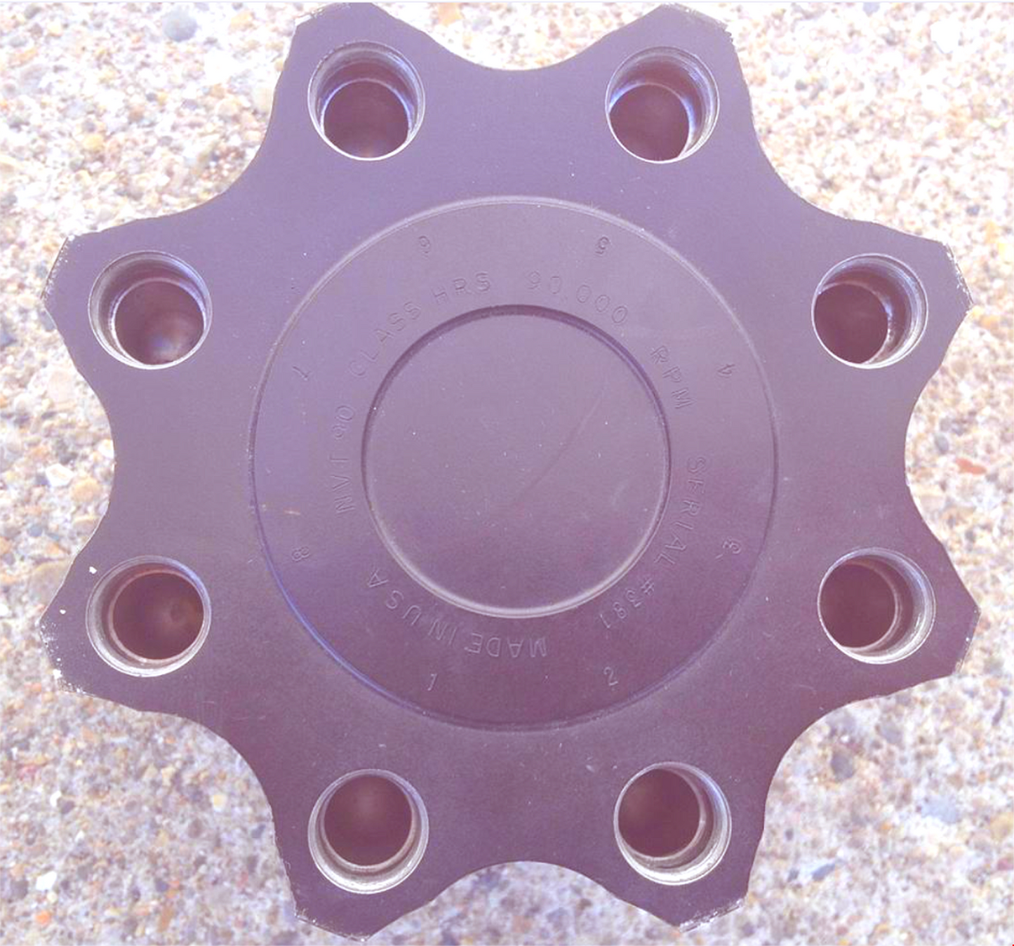 BECKMAN Type NVT™ 90 Rotor Near-Vertical Titanium 8x5.1mL 90,000rpm FREE SHIP