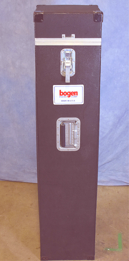 HEAVYDUTY PROFESSIONAL BOGEN 3061 TRIPOD & 116 FLUID HEAD 3067 & DOLLY with Case