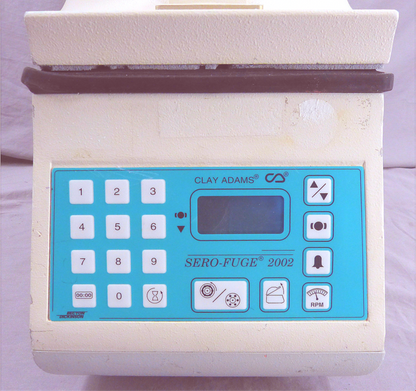 100% 90-DAY-WARRANTY CLAY ADAMS 2002 CENTRIFUGE with ROTOR FREE SHIP WATCH VIDEO