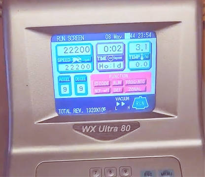 THERMO SORVALL WX ULTRA-80 REFRIGERATED CENTRIFUGE & ROTOR WATCH VIDEO FREE SHIP