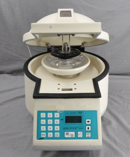 100% 90-DAY-WARRANTY CLAY ADAMS 2001 CENTRIFUGE WITH ROTOR FREE SHIP WATCH VIDEO