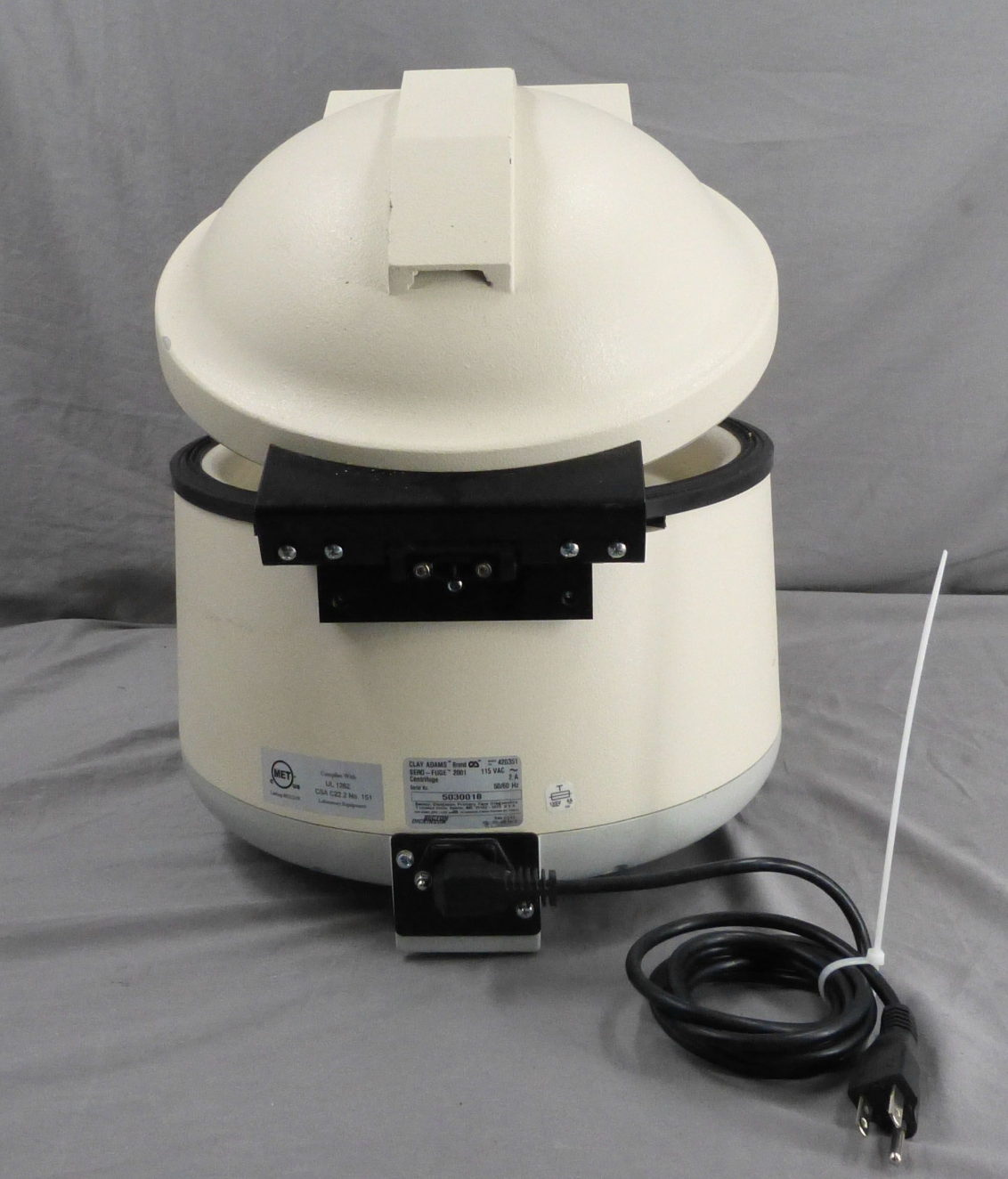 100% 90-DAY-WARRANTY CLAY ADAMS 2001 CENTRIFUGE WITH ROTOR FREE SHIP WATCH VIDEO