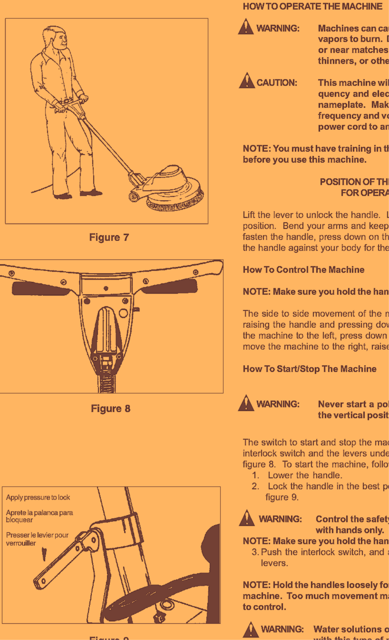 NILFISK CLARKE HEAVY DUTY 17" COMMERCIAL FM-17 FLOOR MACHINE WATCHVIDEO FREESHIP