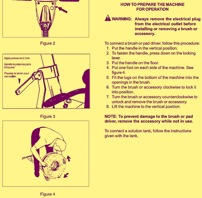NILFISK CLARKE HEAVY DUTY 17" COMMERCIAL FM-17 FLOOR MACHINE WATCHVIDEO FREESHIP