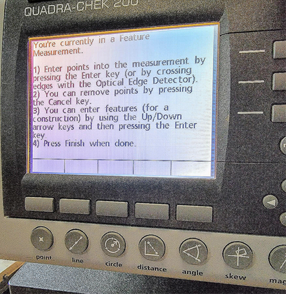 HEIDENHAIN QUADRA-CHEK 200 2 AXIS EVALUATION DISPLAY 90-DAY-WARRANTY FREE SHIP