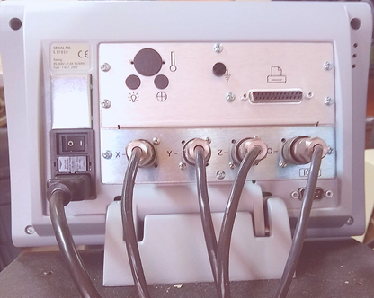 HEIDENHAIN QUADRA-CHEK 200 2 AXIS EVALUATION DISPLAY 90-DAY-WARRANTY FREE SHIP