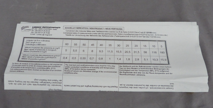 LUNEAU L12 AESTHESIOMETER Black Nylon with Case FREE SHIPPING