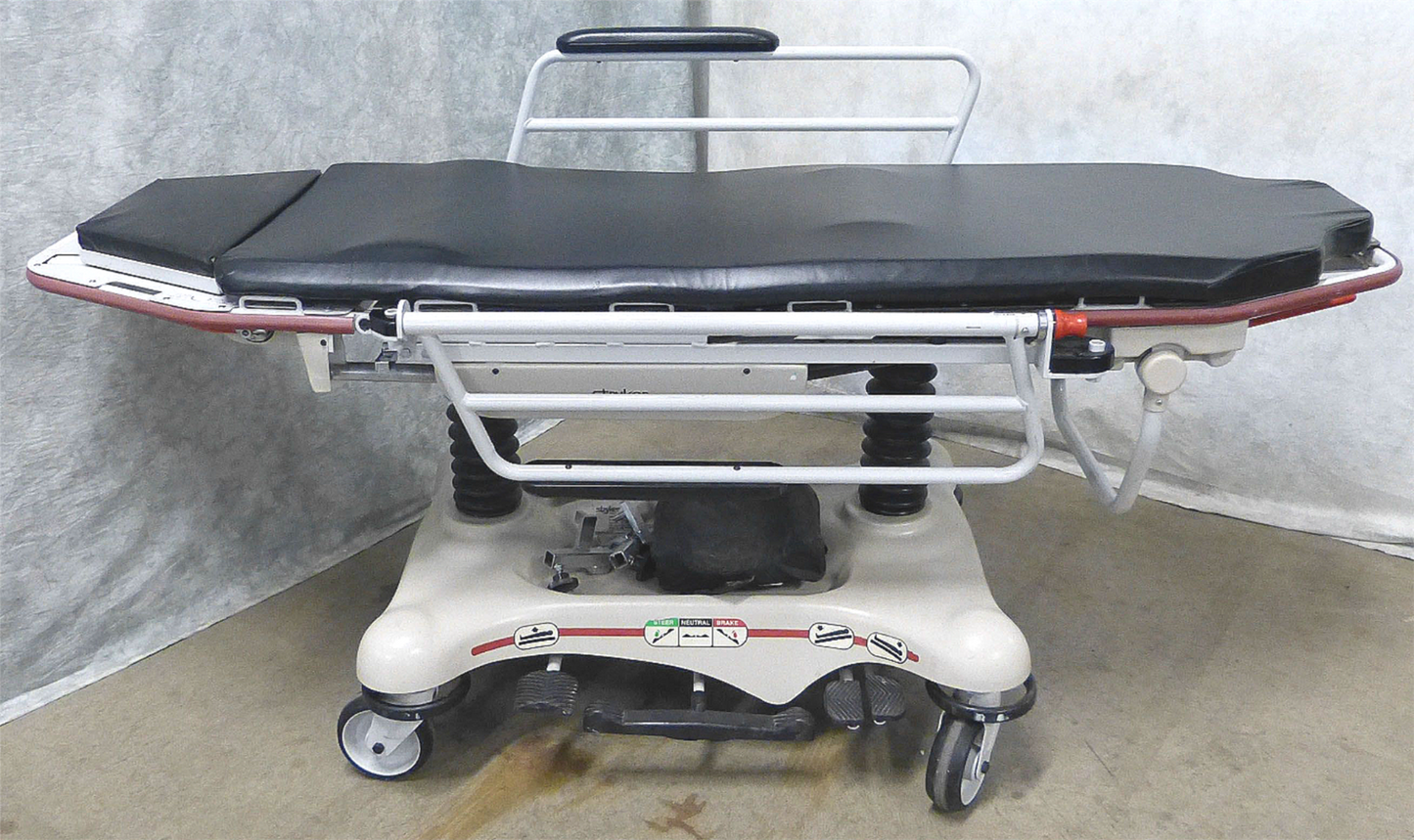 STRYKER 5050 CHAIR STRETCHER HOSPITAL EMERGENCY TRANSPORT WARRANTY FREE SHIPPING