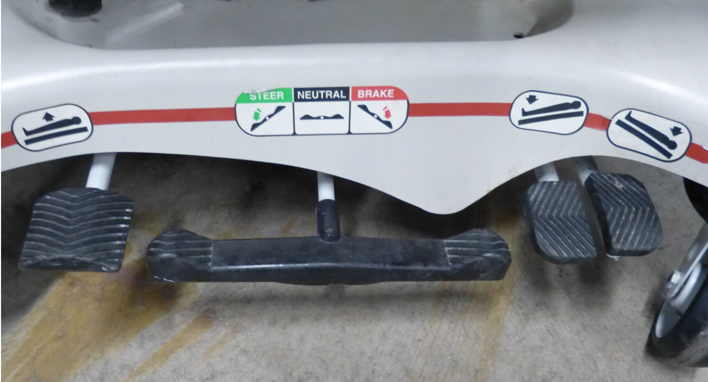 STRYKER 5050 CHAIR STRETCHER HOSPITAL EMERGENCY TRANSPORT WARRANTY FREE SHIPPING