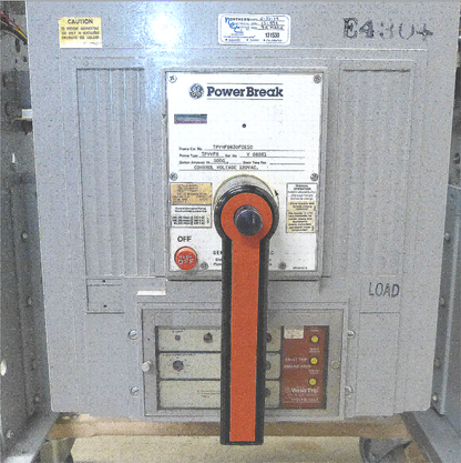 GE POWER BREAK 3000 AMP CIRCUIT FRAME CATEGORY Number: TPVVF8630FCEIC FREE SHIP