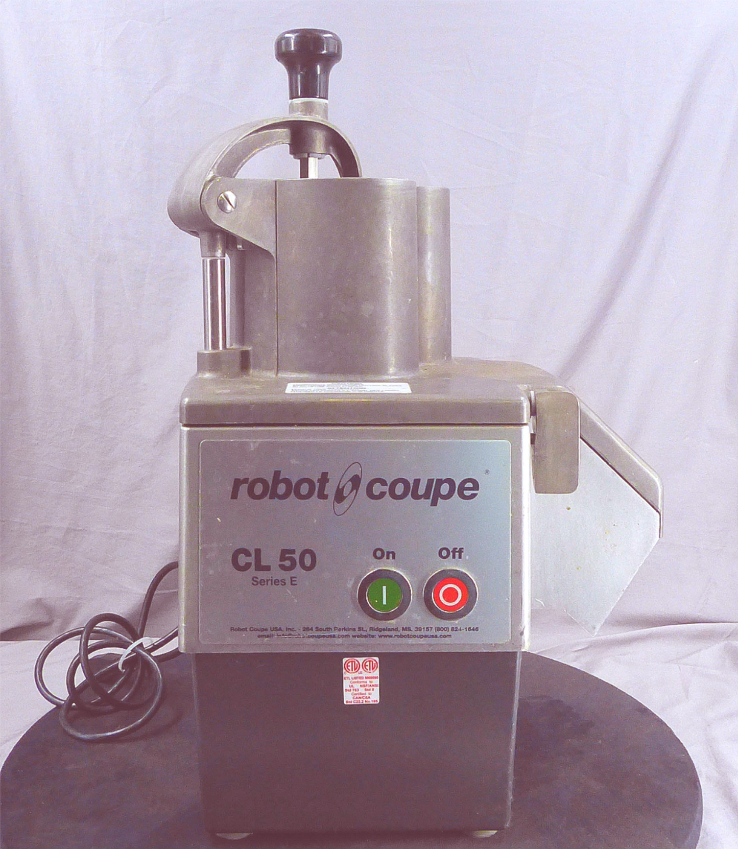 ROBOT COUPE CL50 SeriesE COMERCIAL VEGETABLE PREP FOOD CHOPPER NO-BLADE FREESHIP