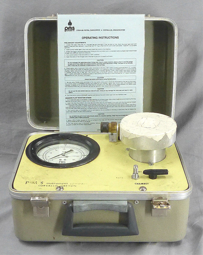 PMS 600 PLANT MOISTURE STRESS METER PRESSURE CHAMBER FREE SHIP