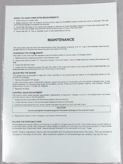 PMS 600 PLANT MOISTURE STRESS METER PRESSURE CHAMBER FREE SHIP