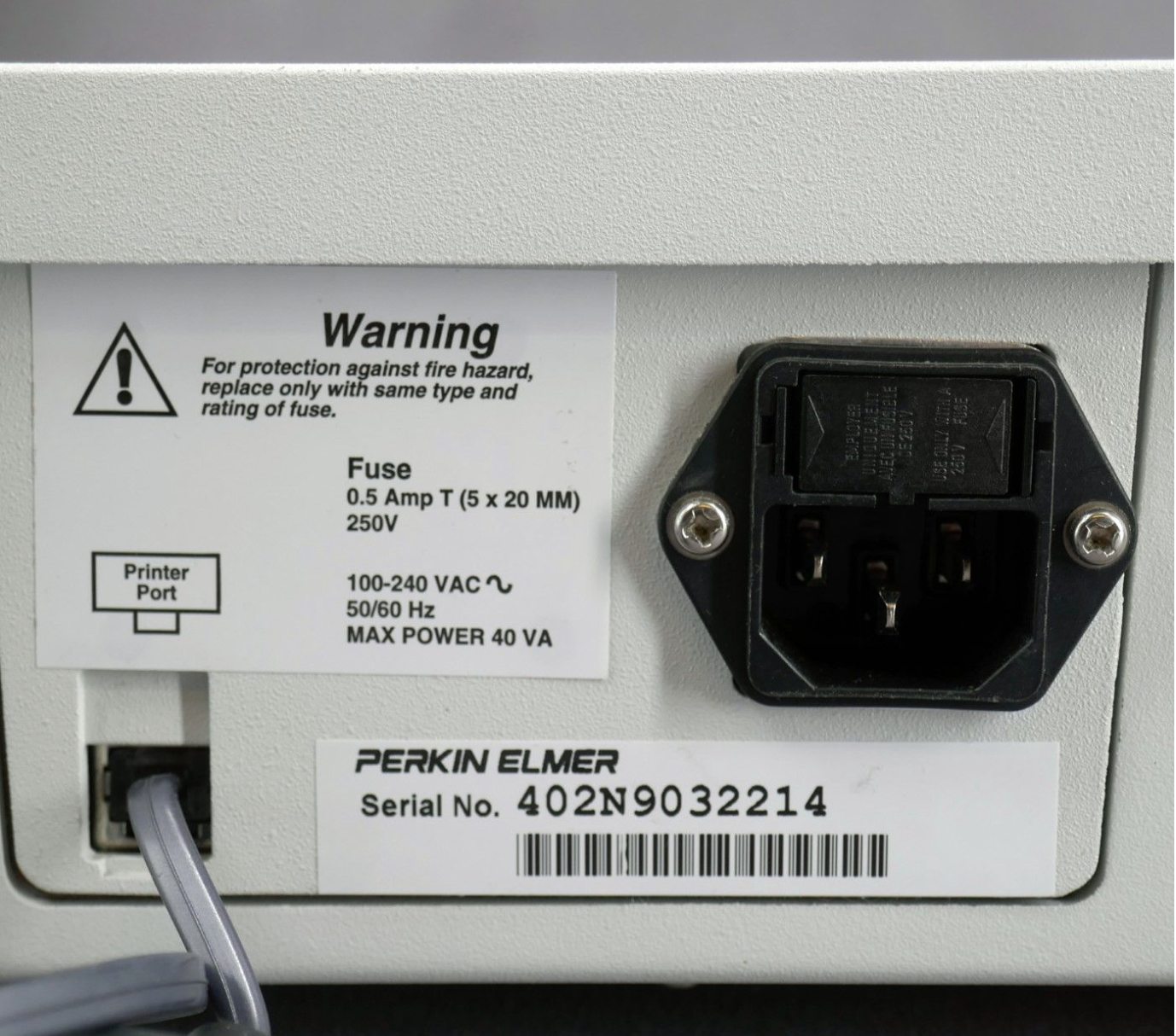 Perkin Elmer MBA2000 Spectrometer FREE SHIP