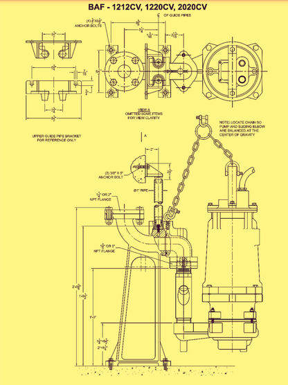 Brand New BARNES CRANE PAF-2020CV BREAK AWAY FITTING with CHECK VALVE FREE SHIP