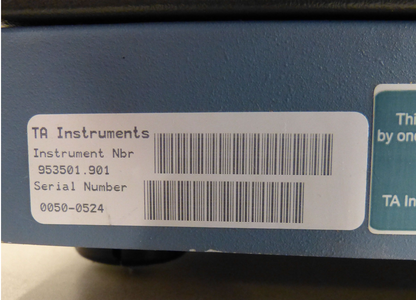 TA INSTRUMENTS Q50 TGA THERMOGRAVIMETRIC DSC-TGA ANALYZER & MANUAL FREE SHIPPING