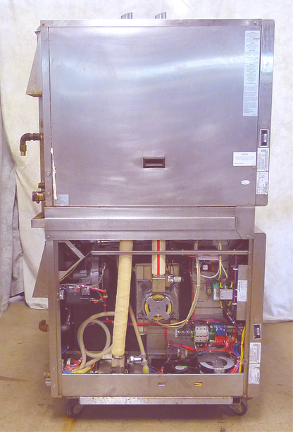 TWO STACK ALTO-SHAAM CTP7-20G COMBI NAT GAS BOILERLESS OVEN WATCH VIDEO