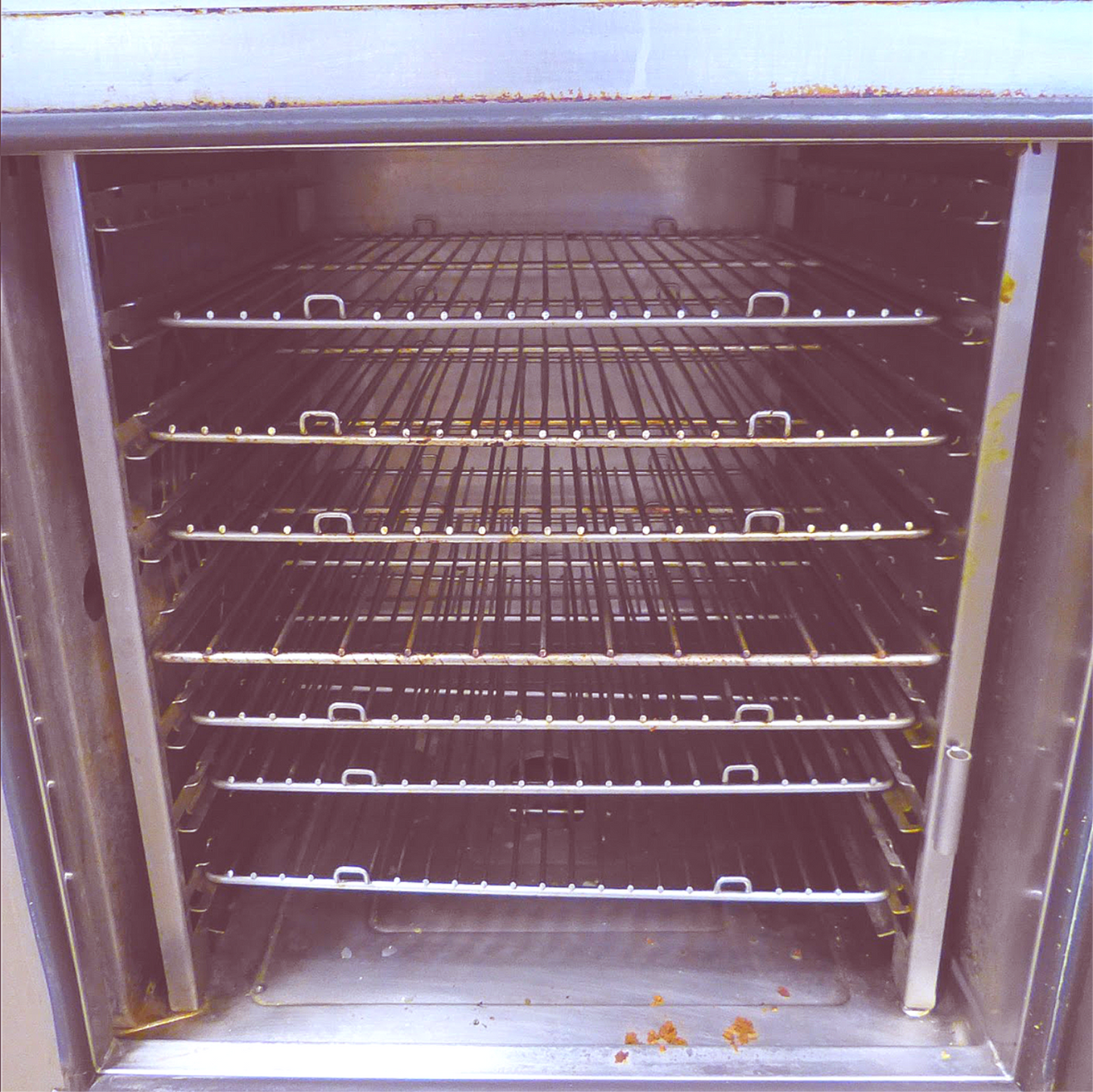 TWO STACK ALTO-SHAAM CTP7-20G COMBI NAT GAS BOILERLESS OVEN WATCH VIDEO