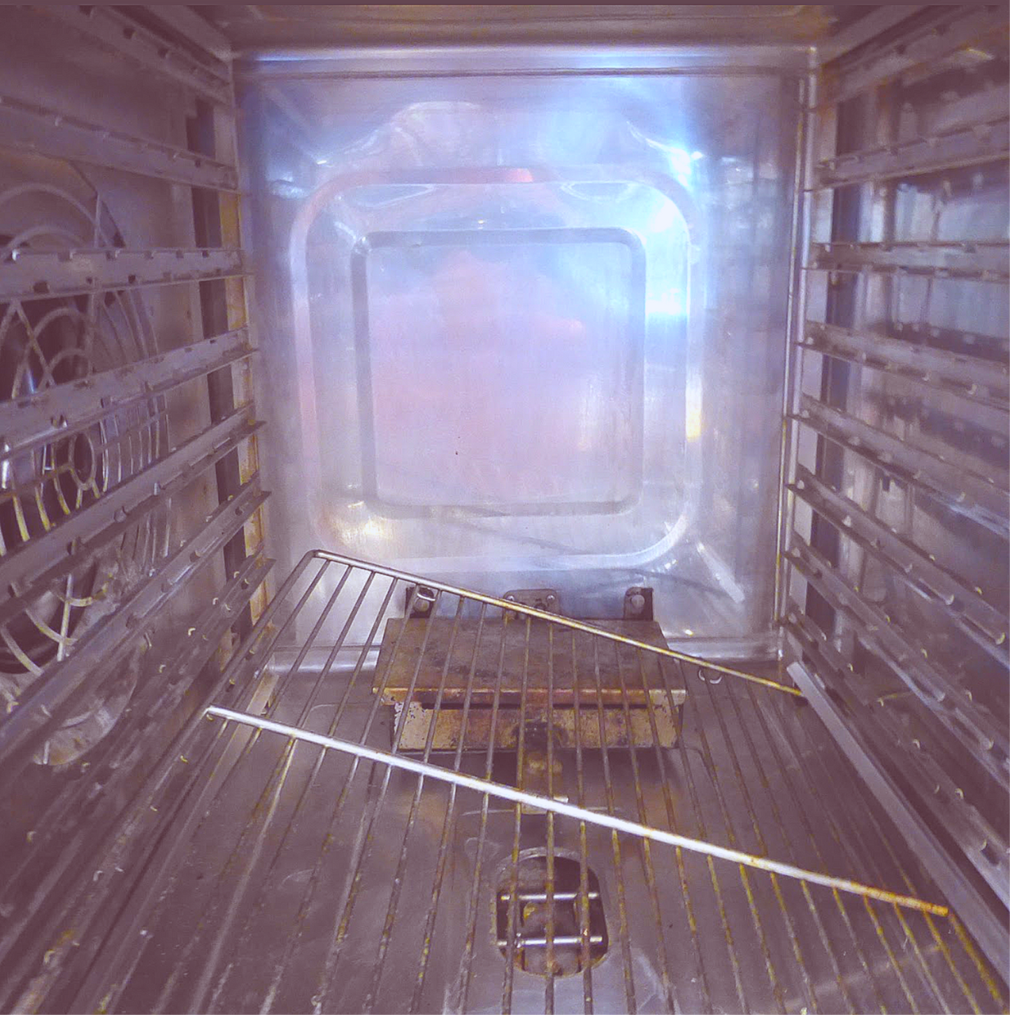 TWO STACK ALTO-SHAAM CTP7-20G COMBI NAT GAS BOILERLESS OVEN WATCH VIDEO