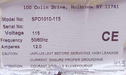 SAVANT INSTRUMENTS SPD1010-115 REFRIG VACUUM CONCENTRATOR MANYEXTRAS WATCH VIDEO