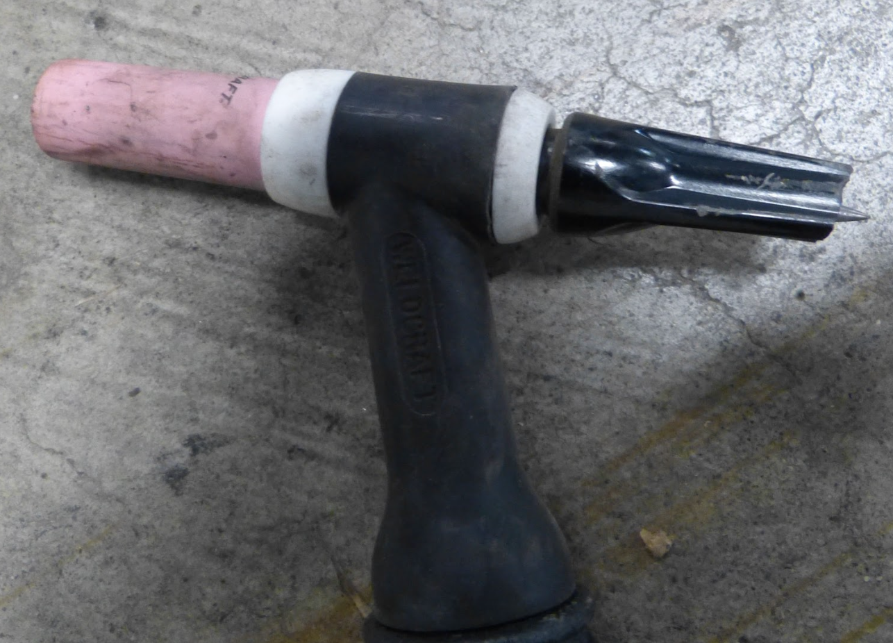 LINCOLN ELECTRIC K930-2 TIG MODULE w CABLES & WELDCRAFT TORCH WARRANTY FREE SHIP