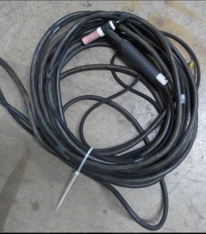 LINCOLN ELECTRIC K930-2 TIG MODULE w CABLES & WELDCRAFT TORCH WARRANTY FREE SHIP