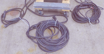 LINCOLN ELECTRIC K930-2 TIG MODULE w CABLES & WELDCRAFT TORCH WARRANTY FREE SHIP