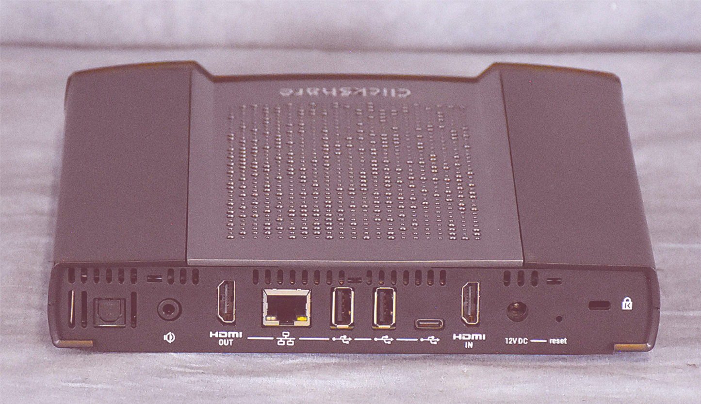 BARCO CLICKSHARE CS-200 WIRELESS PRESENTATION SYSTEM w/4 R9861500D01 USB BUTTONS